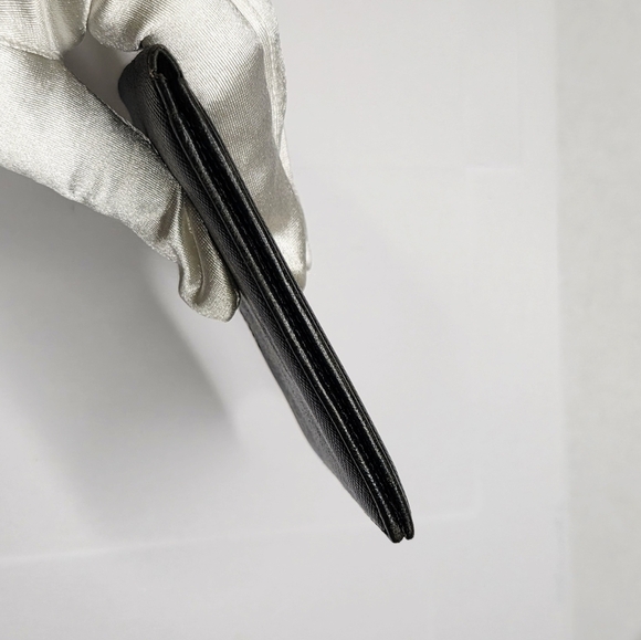 Black Leather WalletBurberry Black Leather Card Holder - Picture 7 of 9